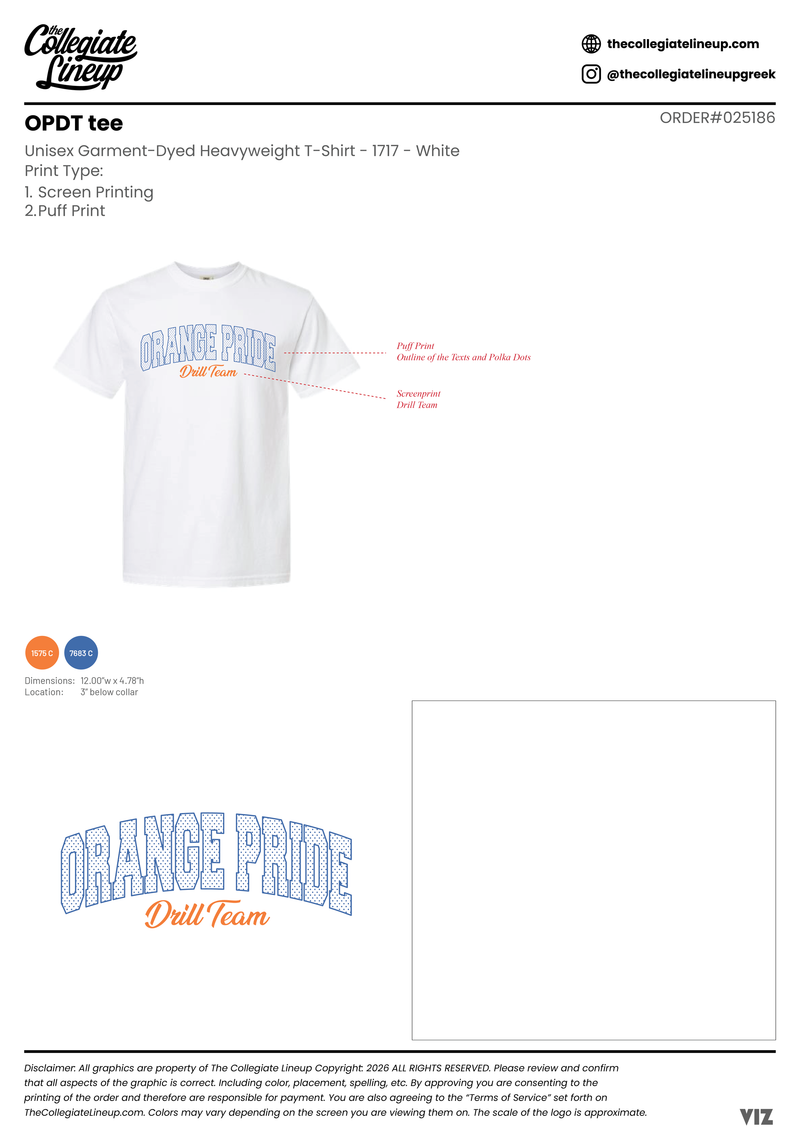 OPDT Tee #25186 Shirt