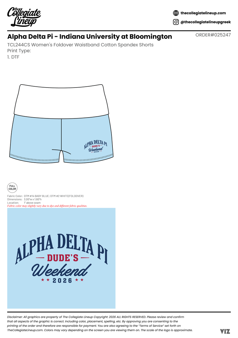 Alpha Delta Pi Indiana University at Bloomington #25332