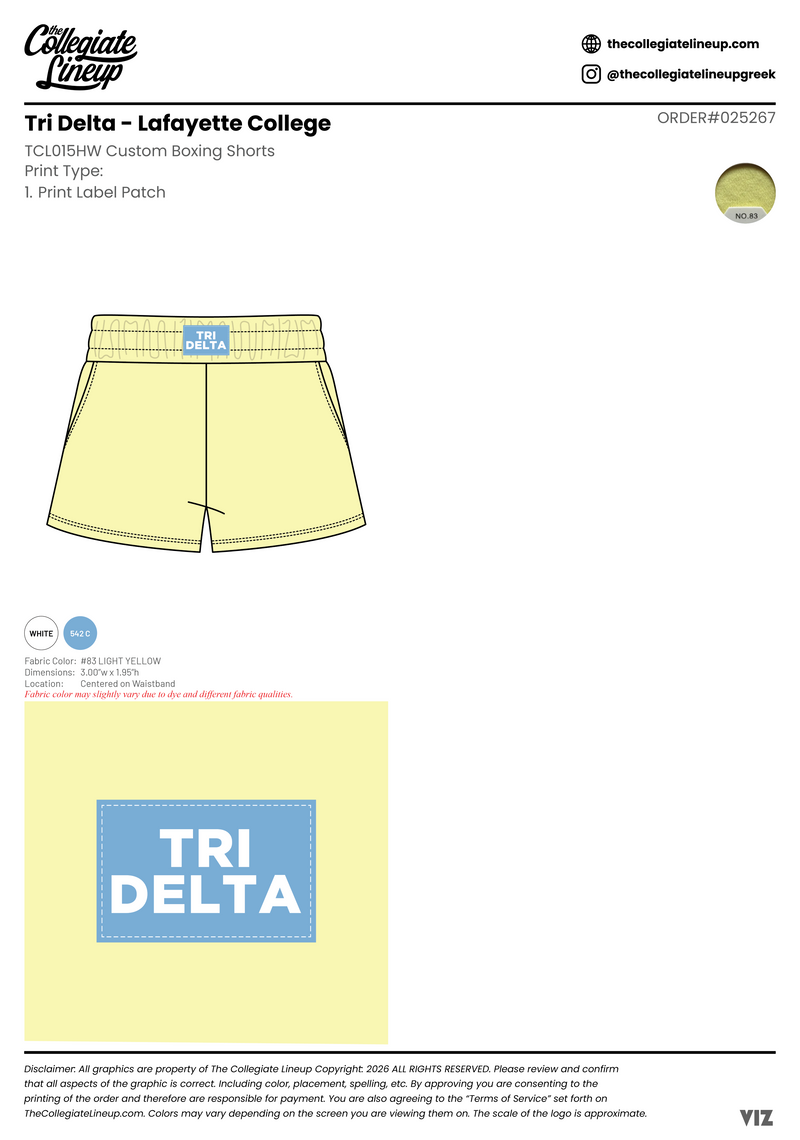 Tri Delta Lafayette College #25267