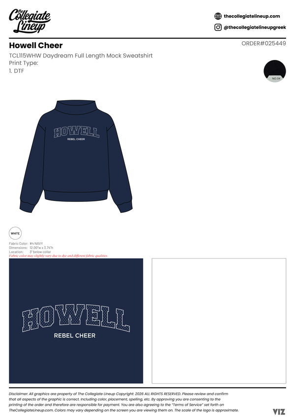 Howell Cheer #25449