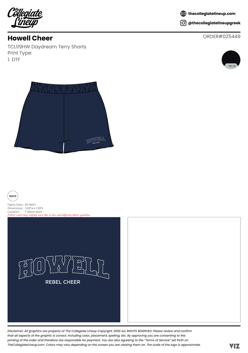 Howell Cheer #25449