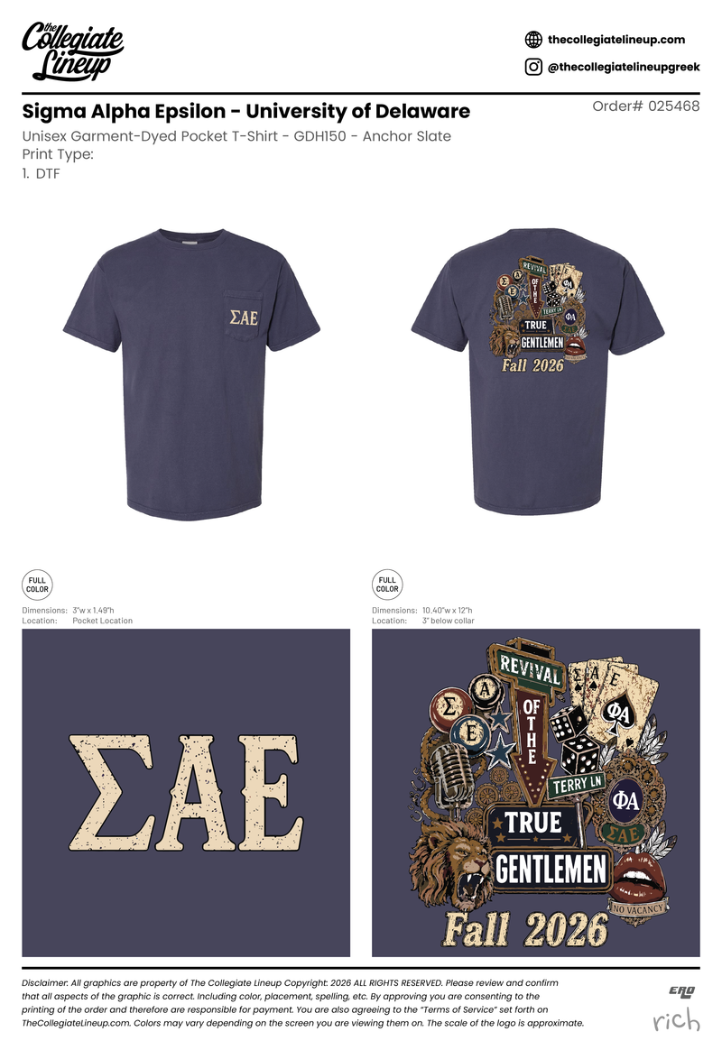 Sigma Alpha Epsilon University of Delaware #25468