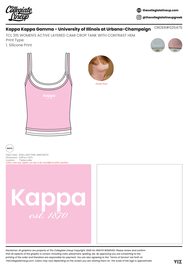 Kappa Kappa Gamma University of Illinois at Urbana-Champaign #25475