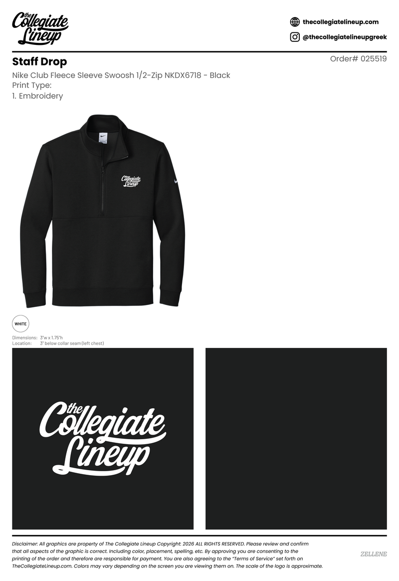Staff Drop #25519 Individual Shipping
