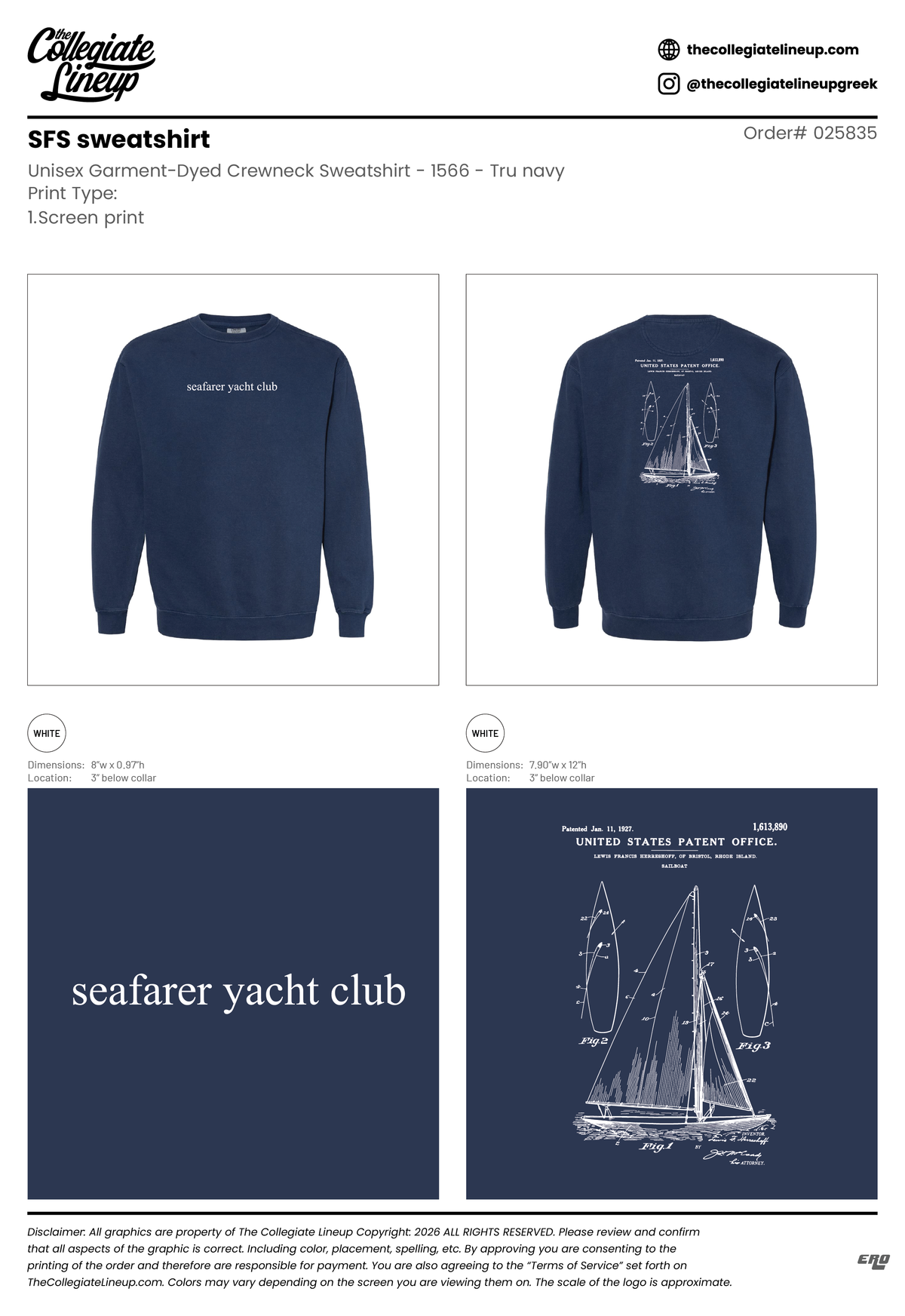 SFS sweatshirt #25835