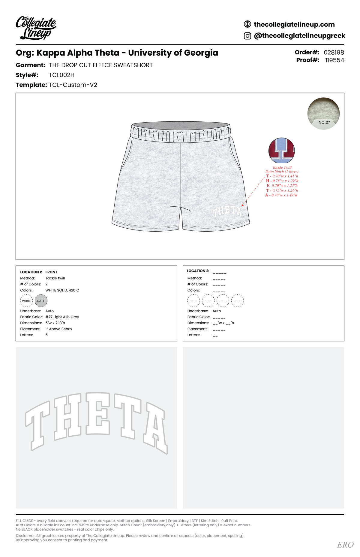 Kappa Alpha Theta University of Georgia #28198