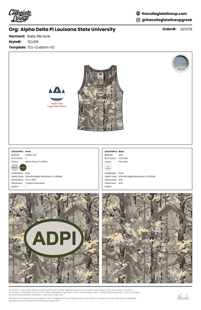 ADPi Louisana State University #27279