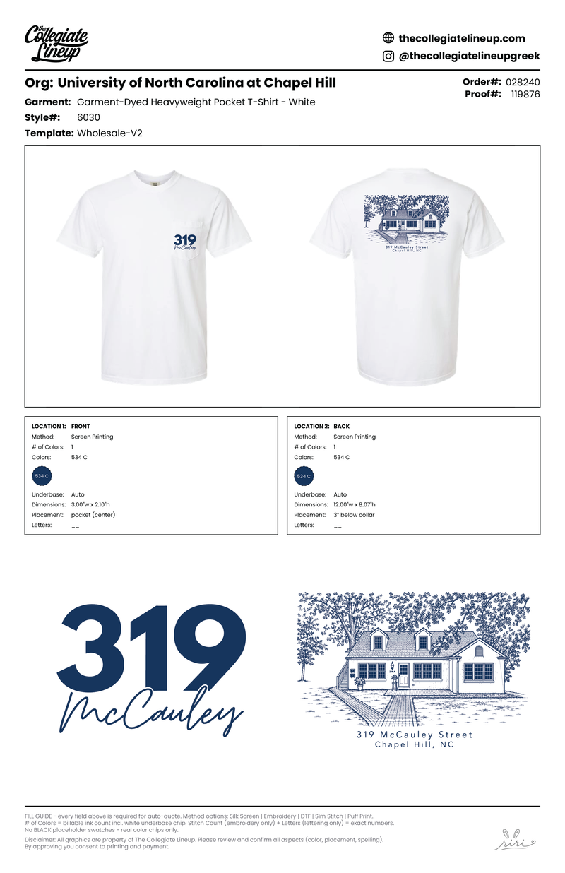 Garment-Dyed Heavyweight Pocket T-Shirt — White