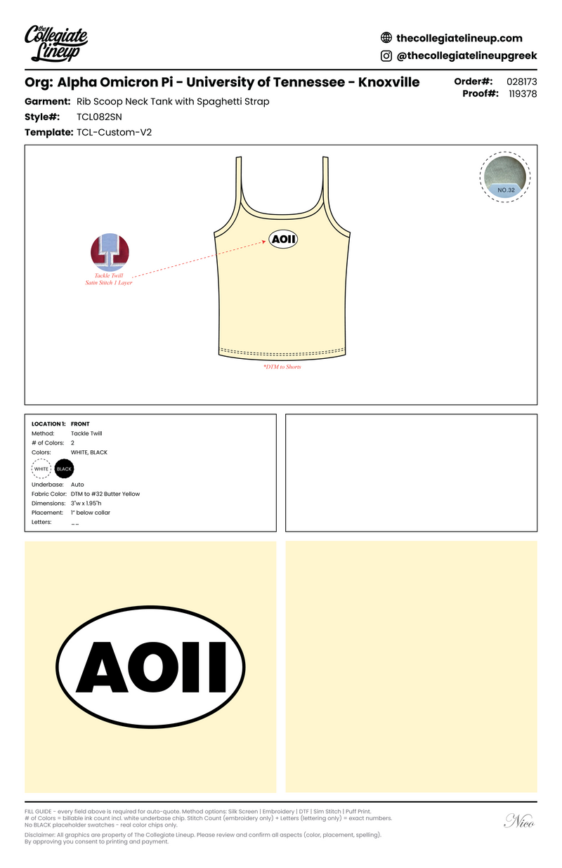 Alpha Omicron Pi University of Tennessee - Knoxville #28173