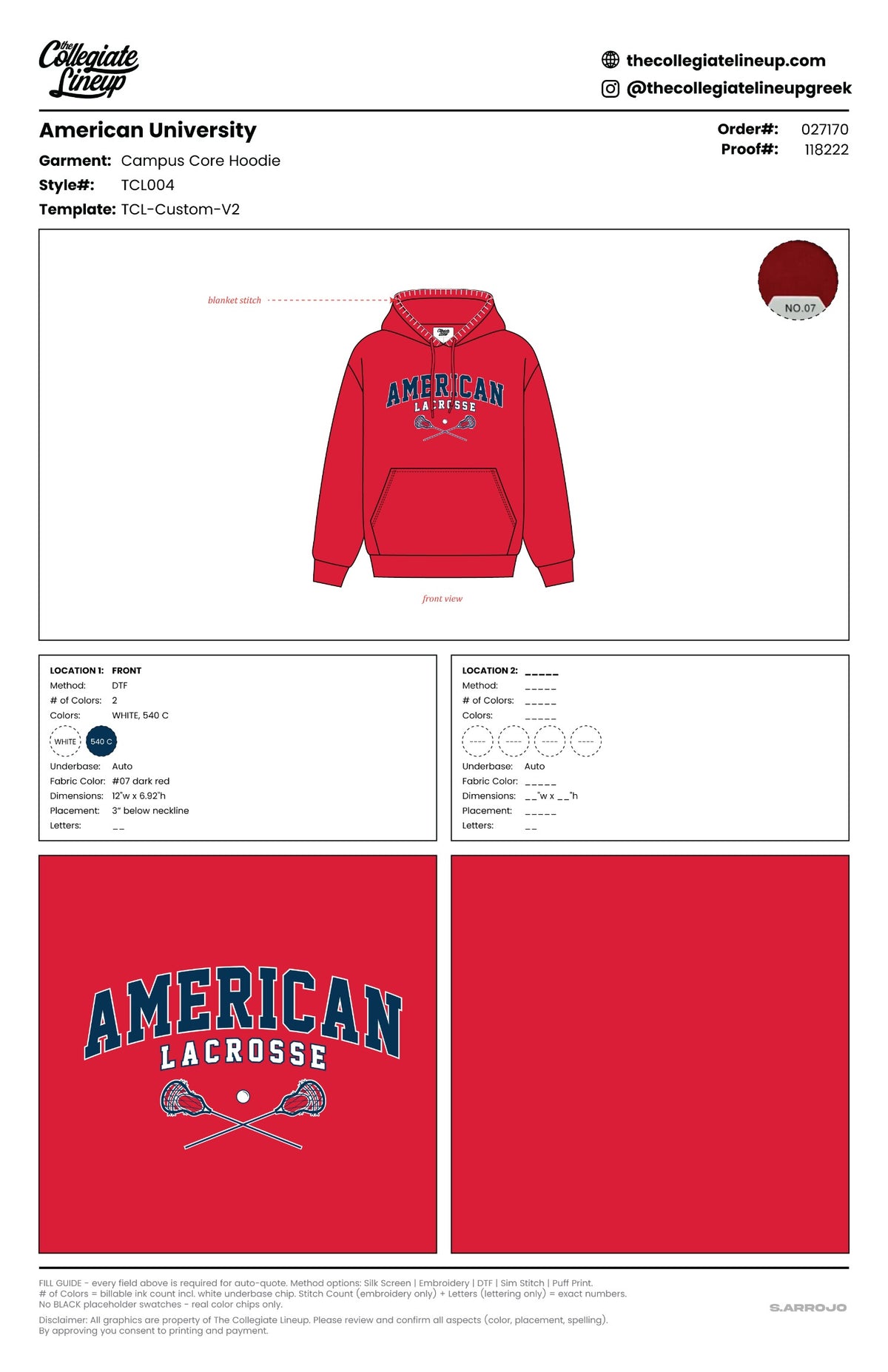 University of Arizona #27170 (Individual Shipping)