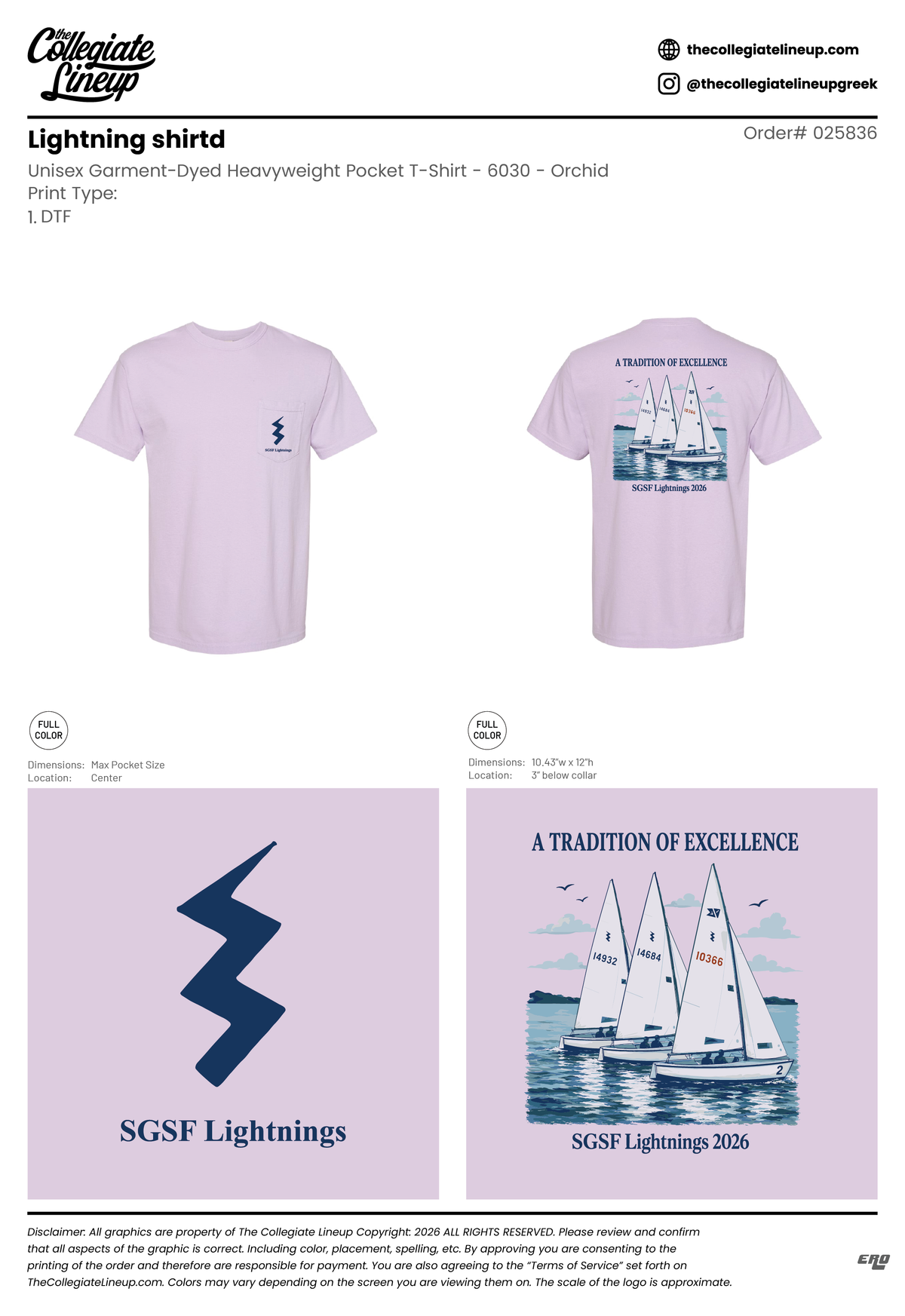 Lightning Shirtd #25836