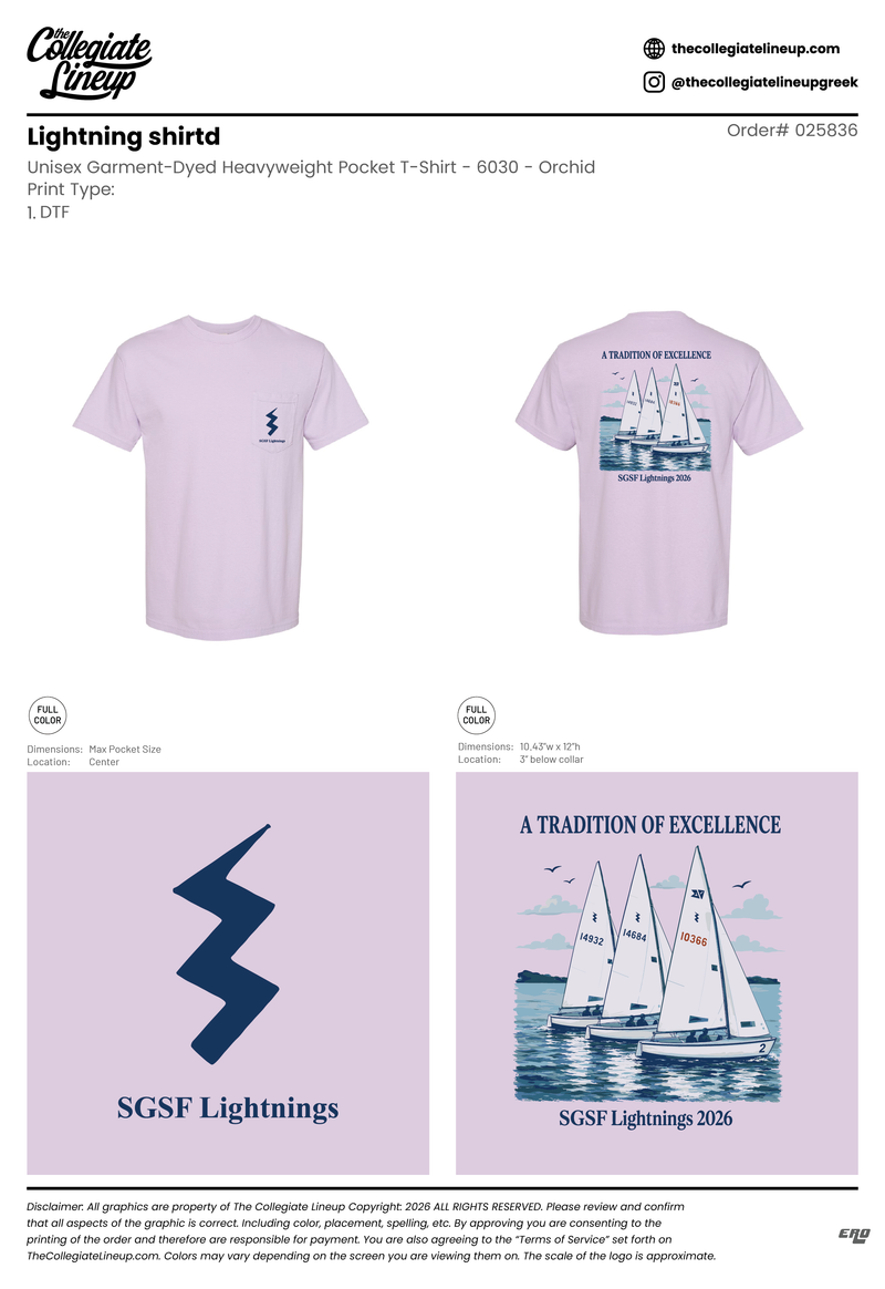 Lightning Shirtd #25836