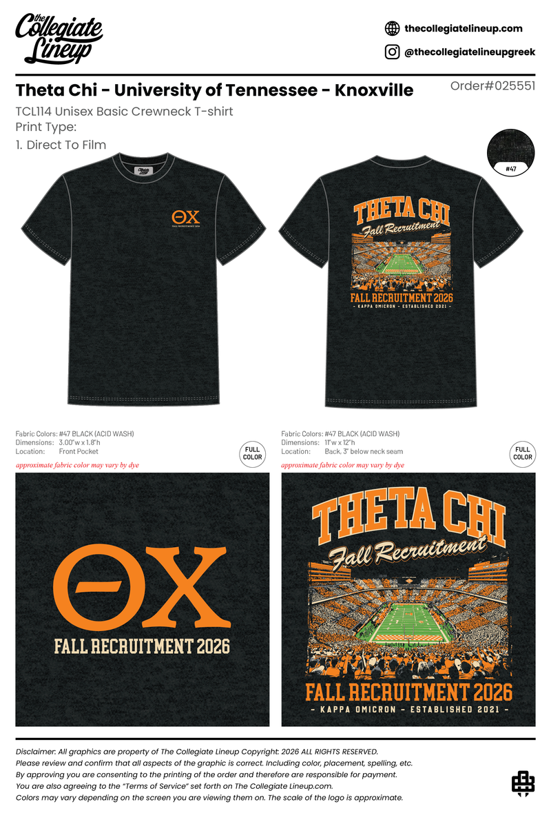 Theta Chi University of Tennessee - Knoxville #25551