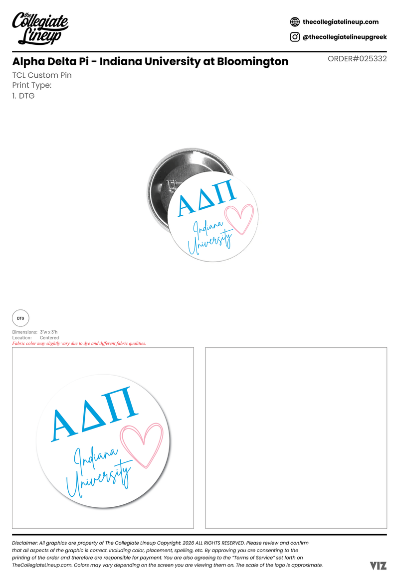 Alpha Delta Pi Indiana University at Bloomington #25332