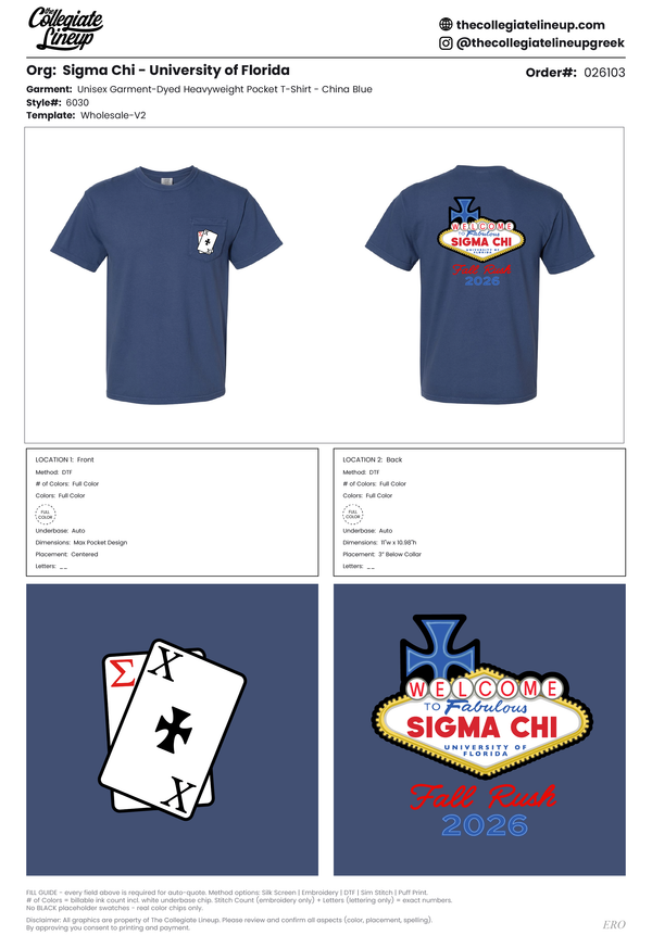 Sigma Chi University of Florida #26103