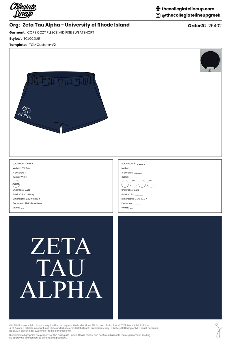 Zeta Tau Alpha University of Rhode Island #26402