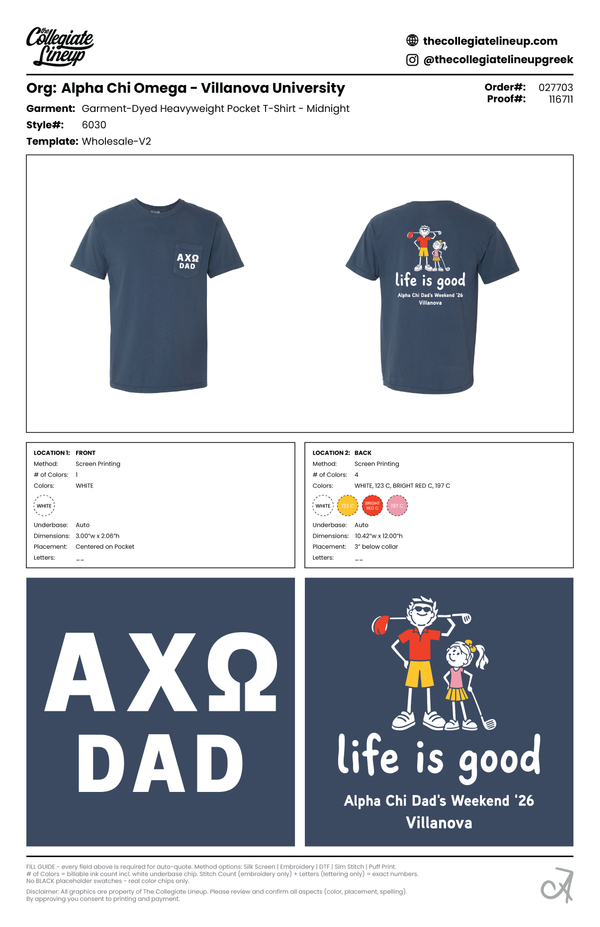 Alpha Chi Omega Villanova University #27703