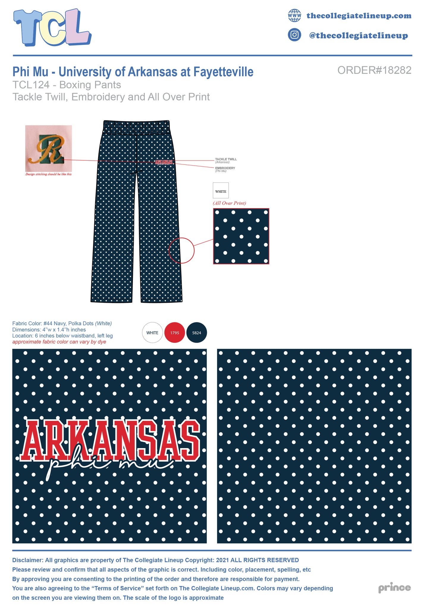 Phi Mu Alpha Sinfonia University of Arkansas at Fayetteville #18282