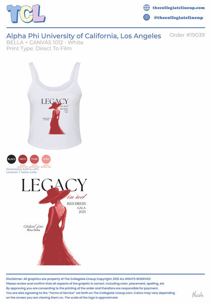 Alpha Phi University of California, Los Angeles #19039