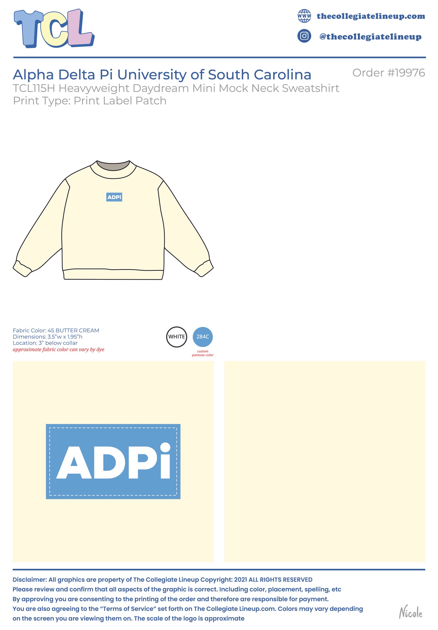 Kappa Delta Washington State University #12060