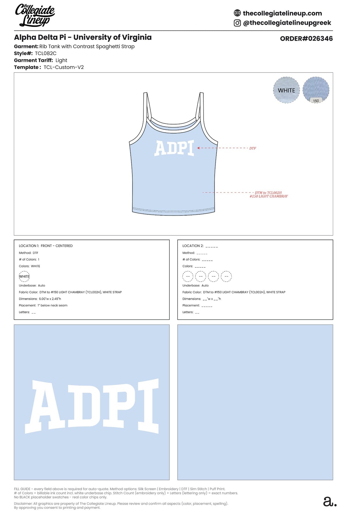 Alpha Delta Pi University of Virginia #26346
