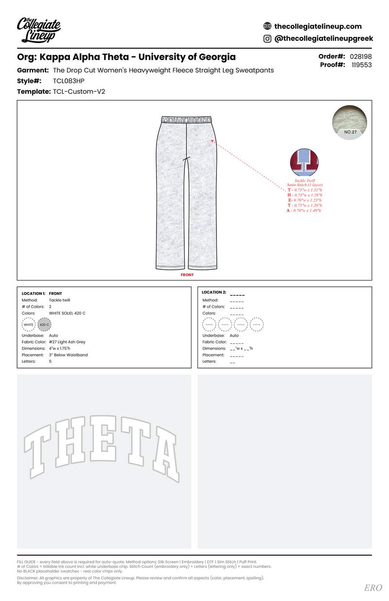 Kappa Alpha Theta University of Georgia #28198
