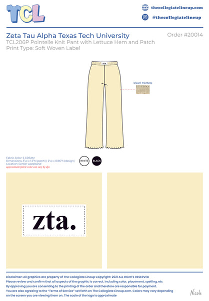 Zeta Tau Alpha  Texas Tech University  #20014