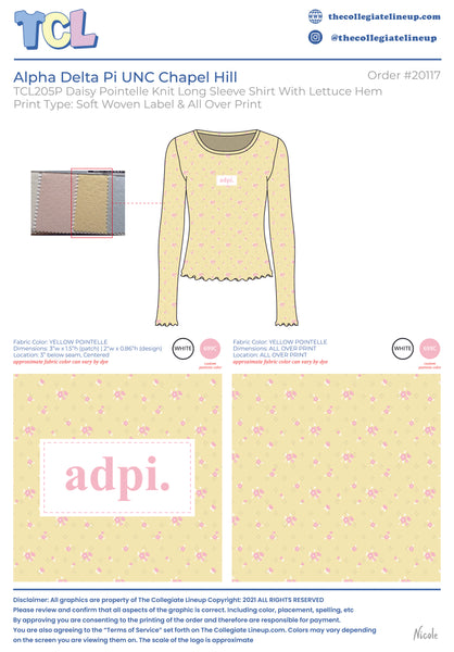 Alpha Delta Pi UNC Chapel Hill #20117