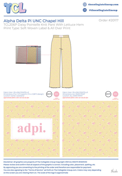 Alpha Delta Pi UNC Chapel Hill #20117