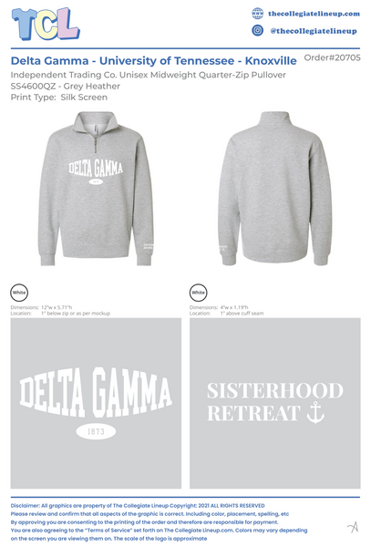 Delta Gamma University of Tennessee - Knoxville #20705