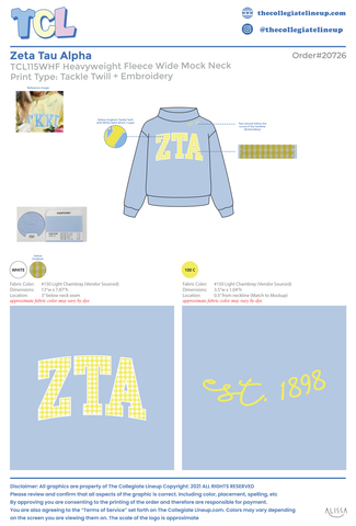 Zeta Tau Alpha  #20726