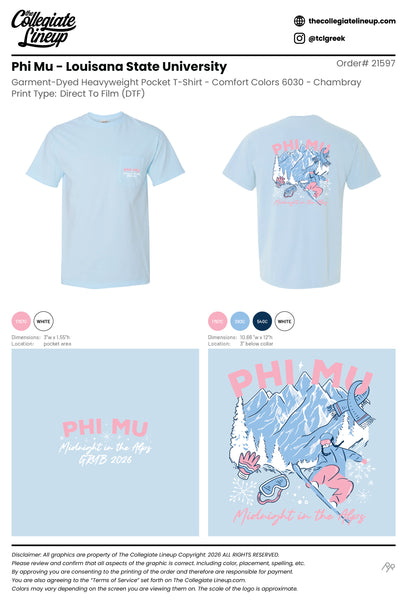 Phi Mu Louisana State University #21597