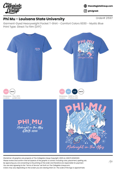 Phi Mu Louisana State University #21597