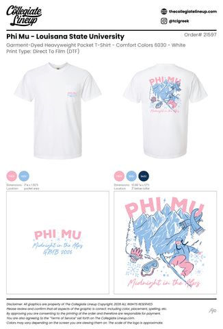 Phi Mu Louisana State University #21597