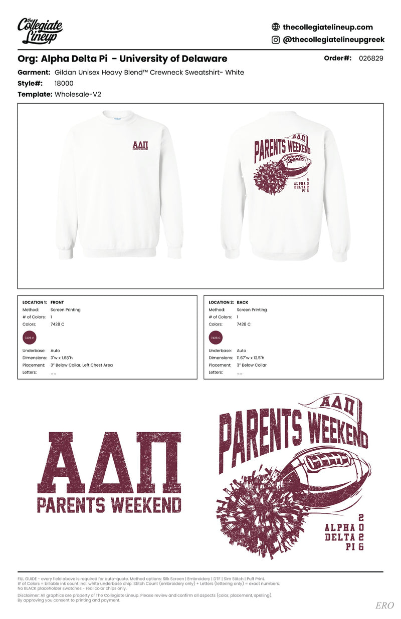Alpha Delta Pi University of Delaware #26829