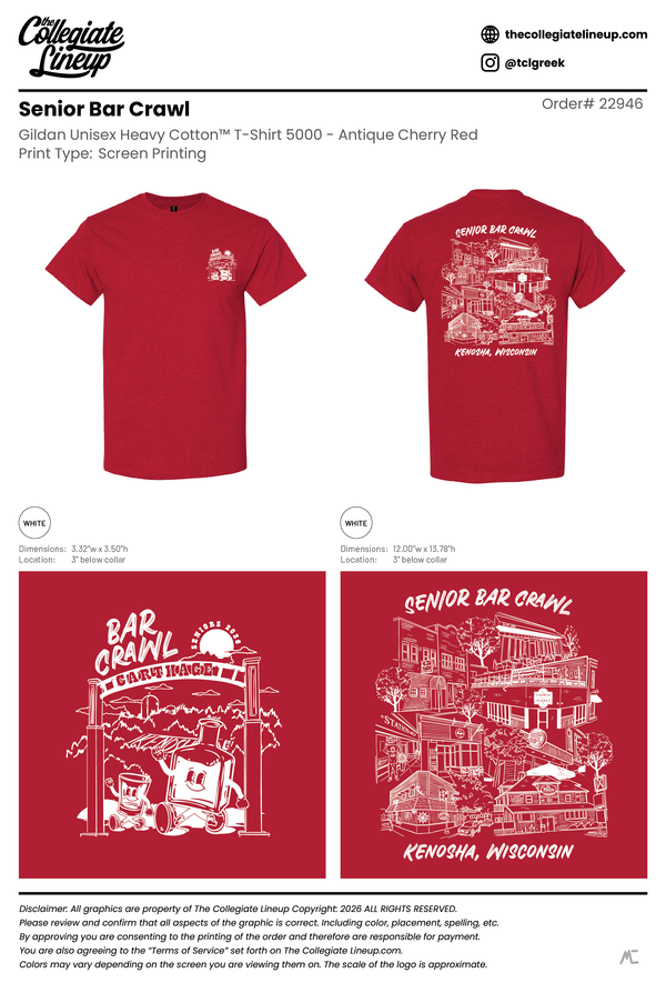 Senior Bar Crawl Carthage College #22946