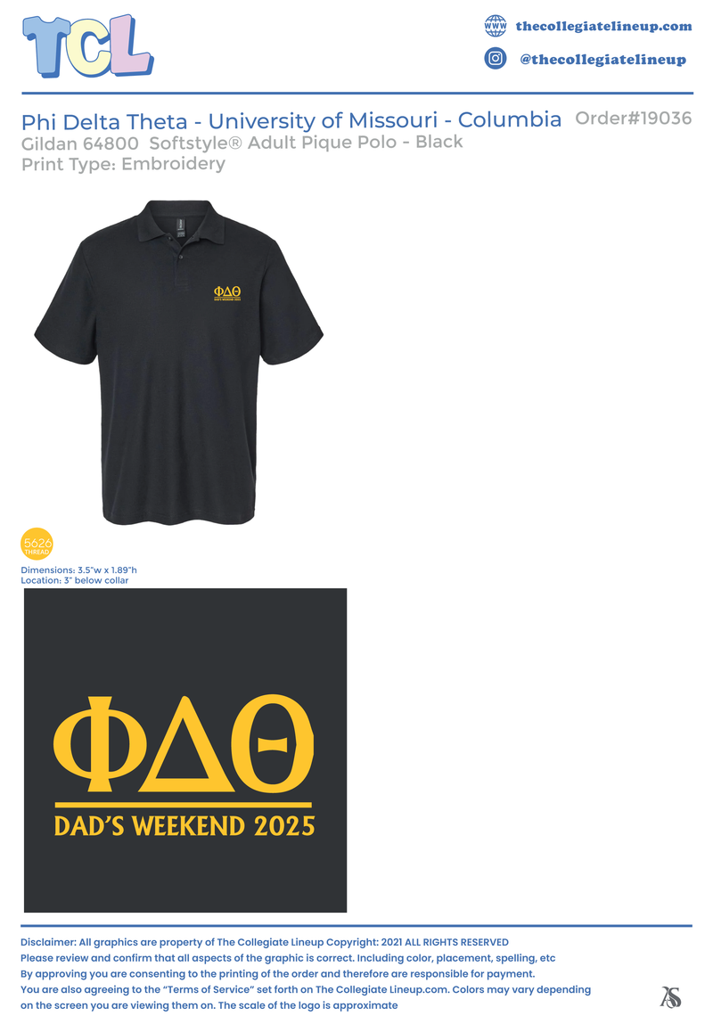 Phi Delta Theta  University of Missouri - Columbia  #19036