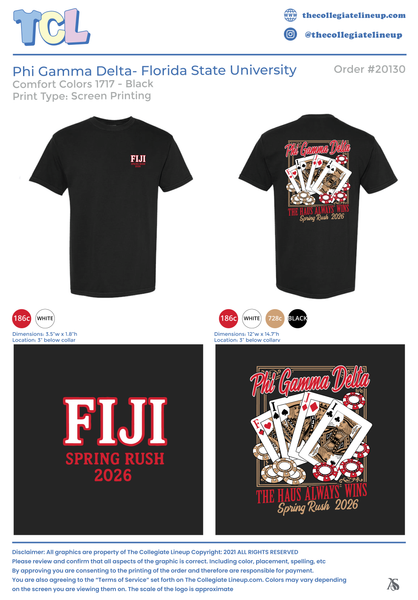 Phi Gamma Delta  Florida State University  #20130