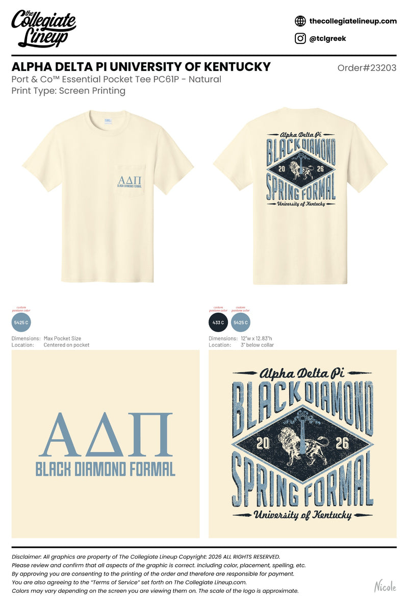 Alpha Delta Pi University of Kentucky #23203