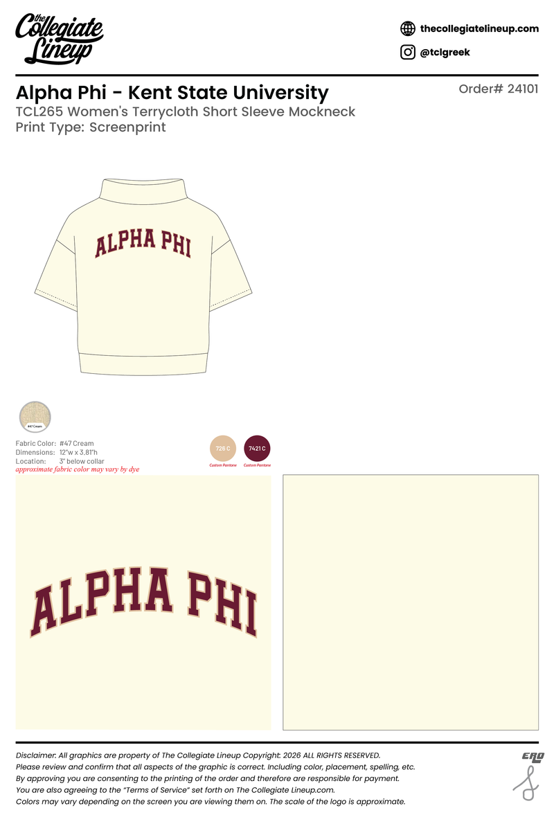 Alpha Phi Kent State University #24101