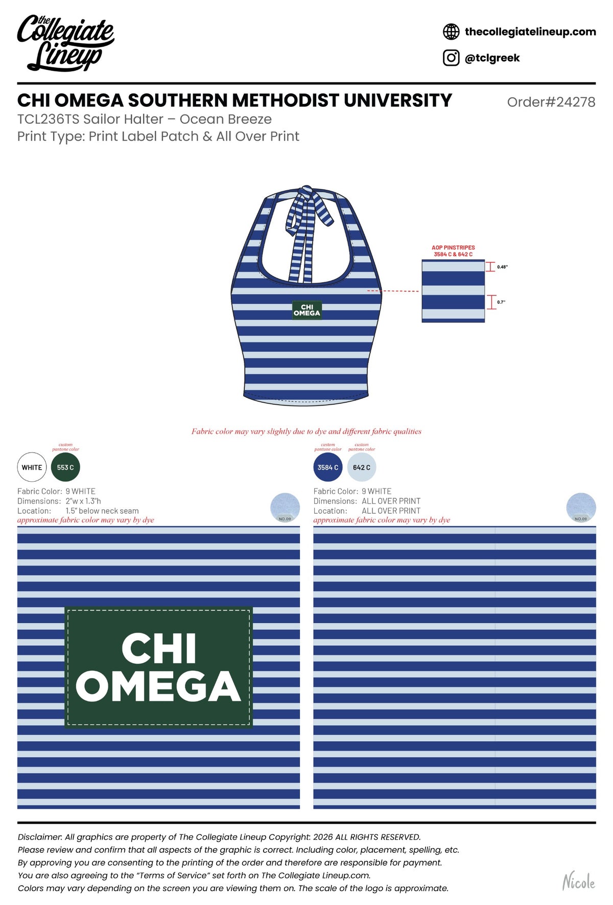 Chi Omega Southern Methodist University #24278