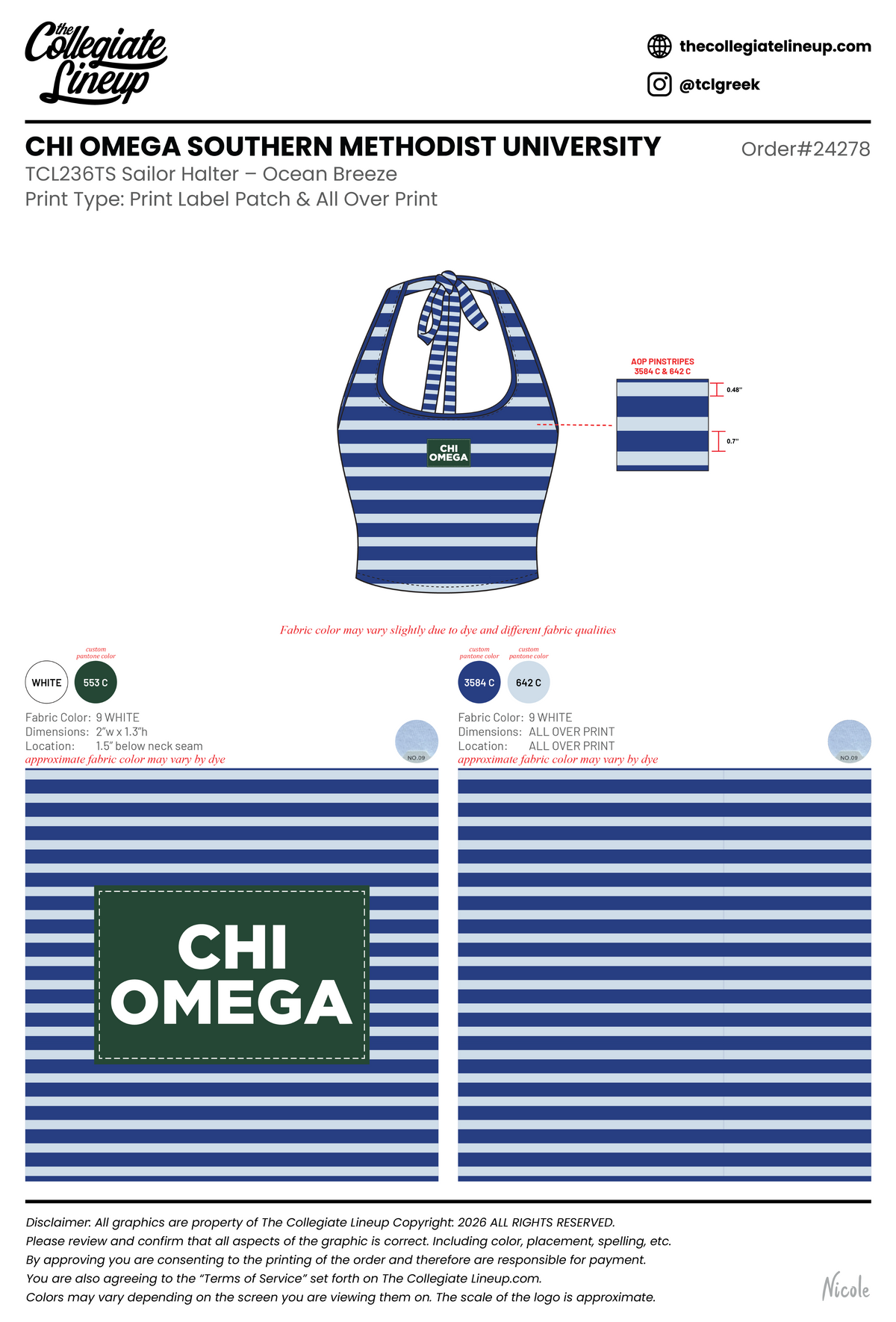 Chi Omega Southern Methodist University #24278