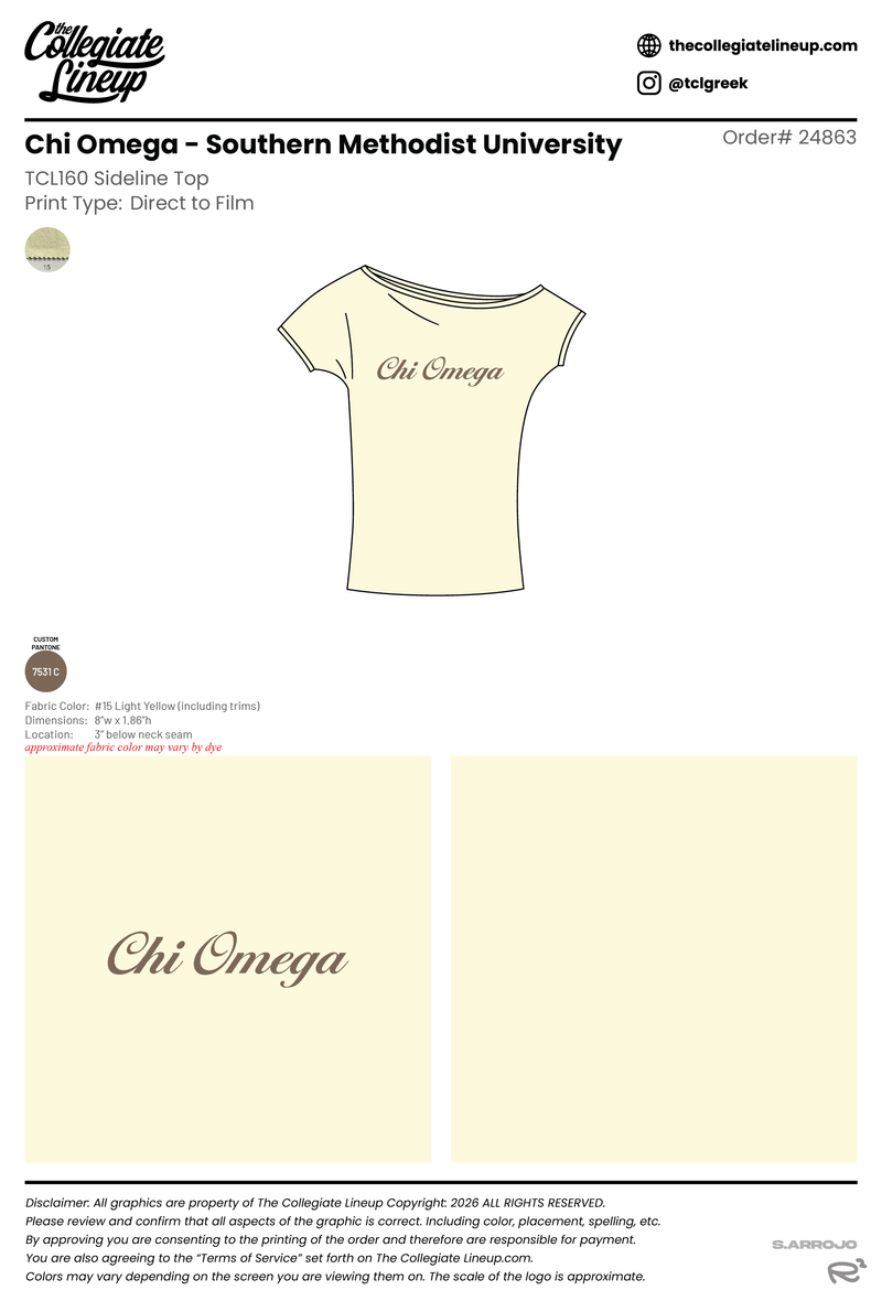 Chi Omega Southern Methodist University #24863