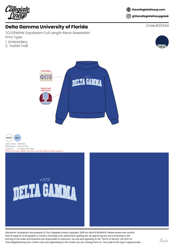Delta Gamma University of Florida #25254
