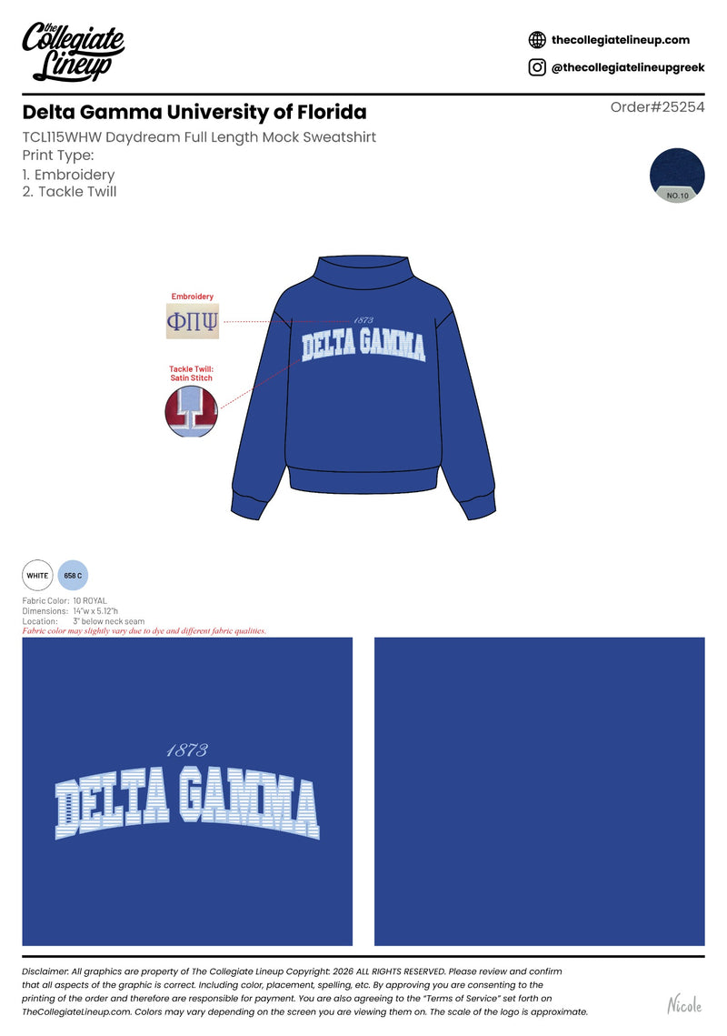 Delta Gamma University of Florida #25254