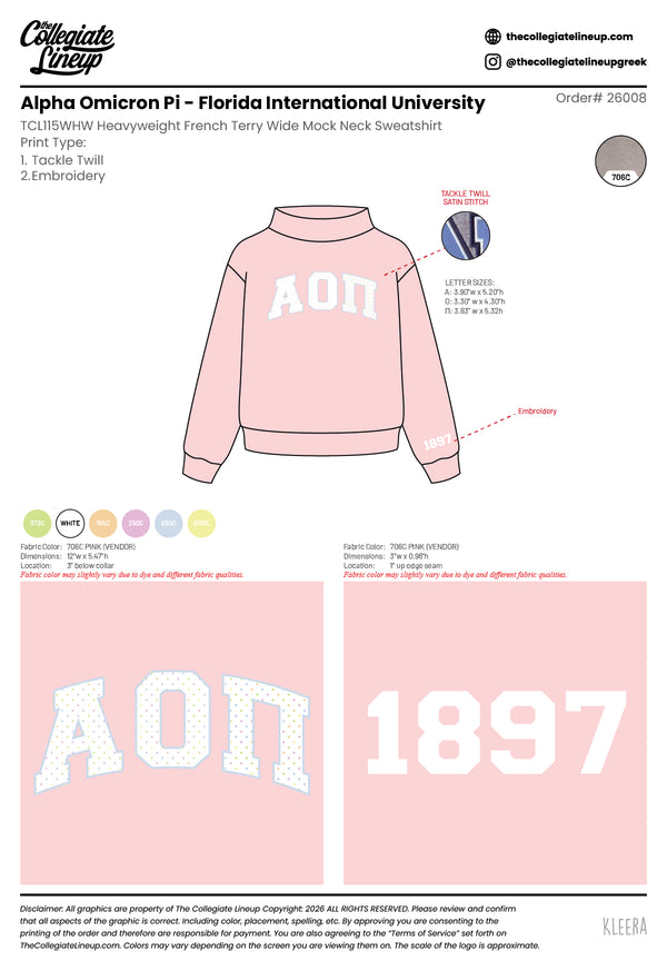 FIU AOPI - Group Shipping #26008