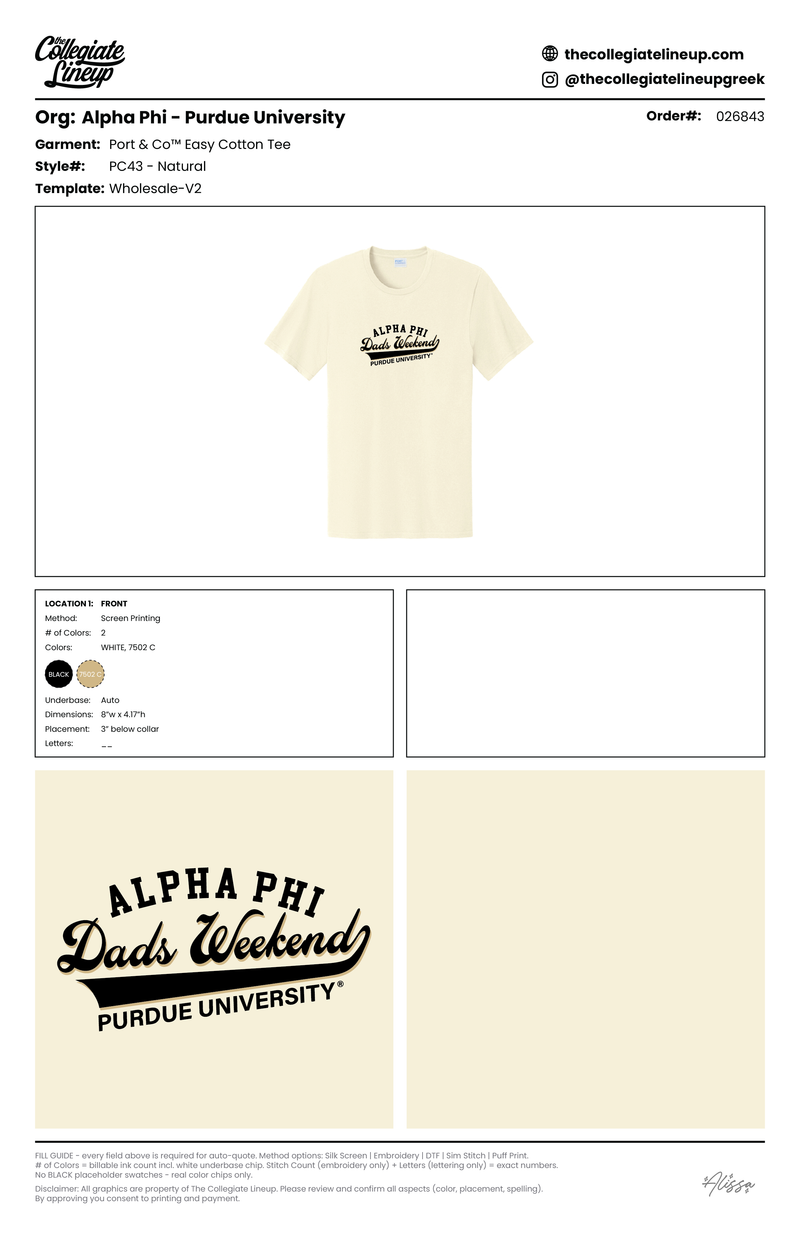 Alpha Phi Purdue University #26843