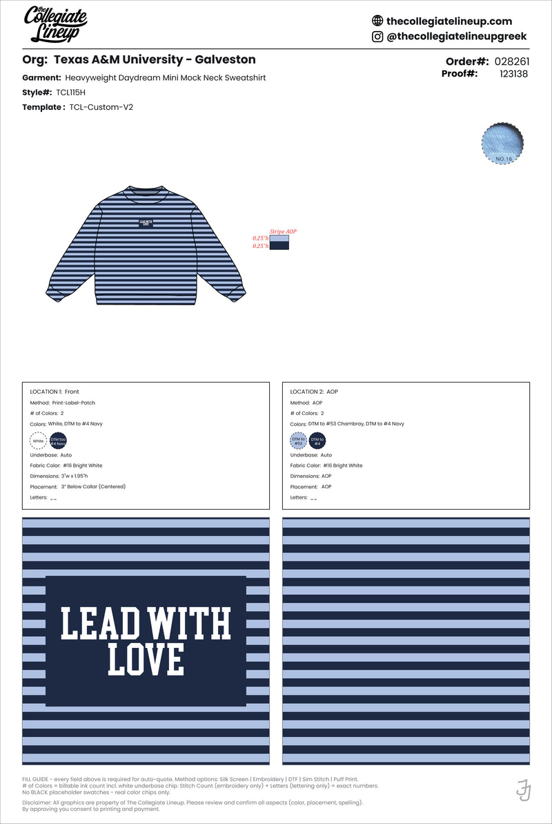 Daydream Mini Mock Sweatshirt