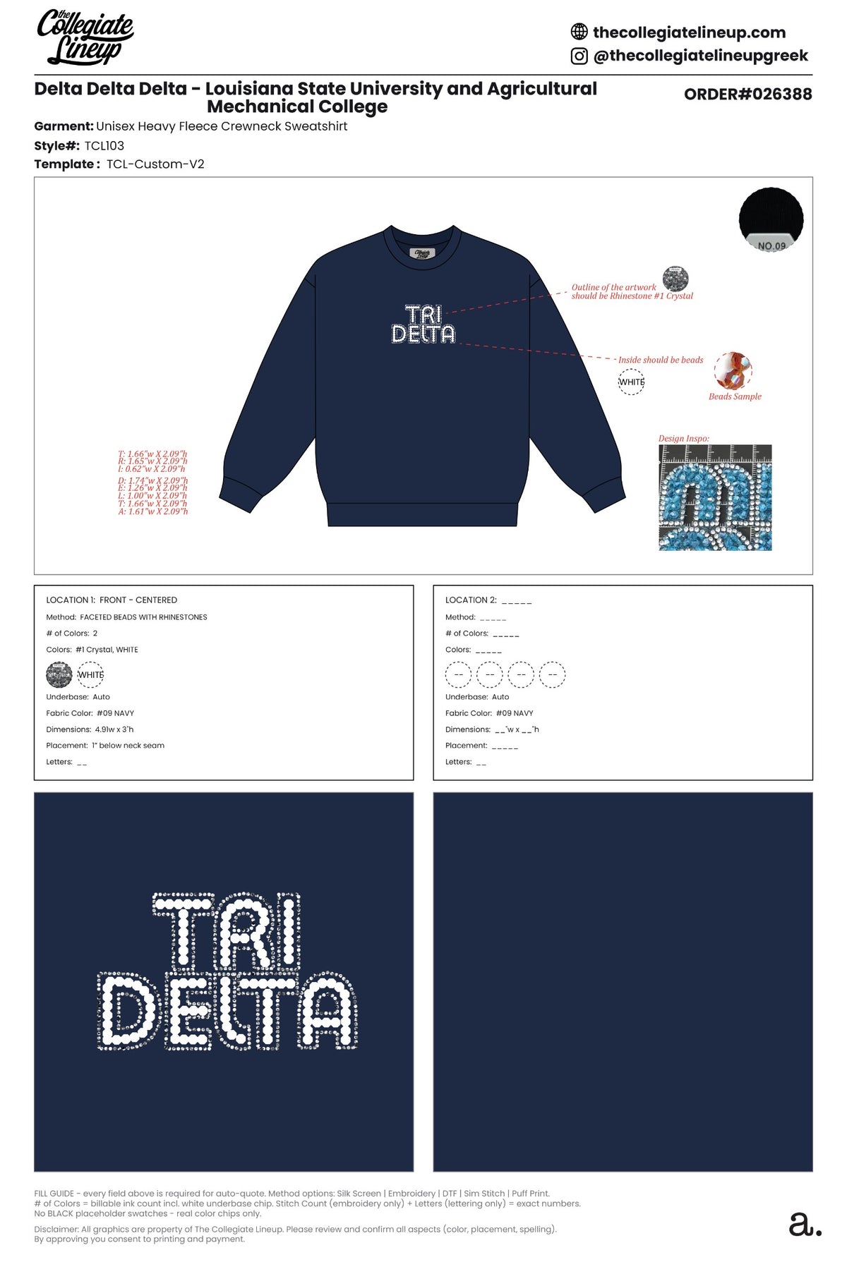 Delta Delta Delta Louisiana State University and Agricultural and Mechanical College #26388