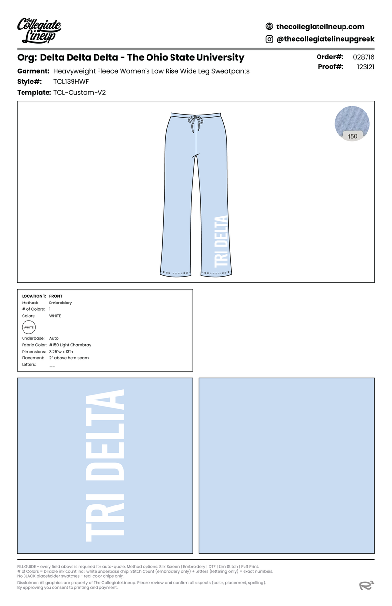 DAYDREAM HEAVYWEIGHT FLEECE WOMEN'S LOW RISE WIDE LEG SWEATPANTS — Navy